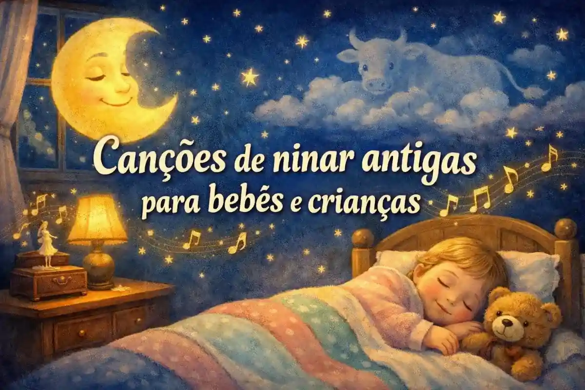 Canções de ninar antigas para bebês e crianças que acalmam