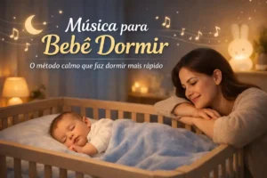 Música para bebê dormir: O método calmo que ajuda seu filho a pegar no sono mais fácil