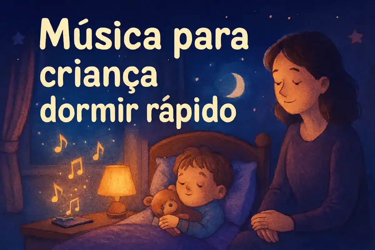 Música para criança dormir rápido: Sem choro e sem estresse
