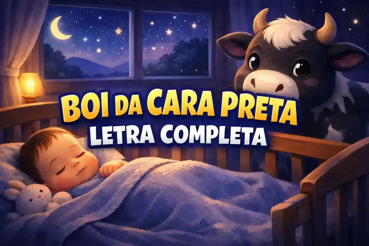 Boi da Cara Preta Letra Completa para Dormir Bebê