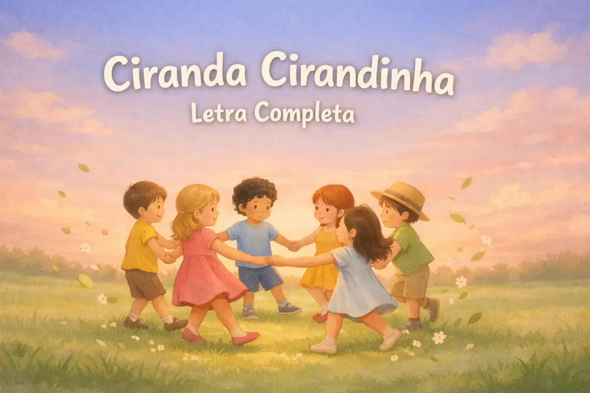 Ciranda Cirandinha Letra Completa da Música