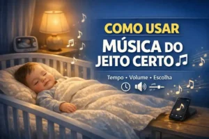 Música para bebê dormir: O que tocar, quanto tempo deixar e qual volume ideal