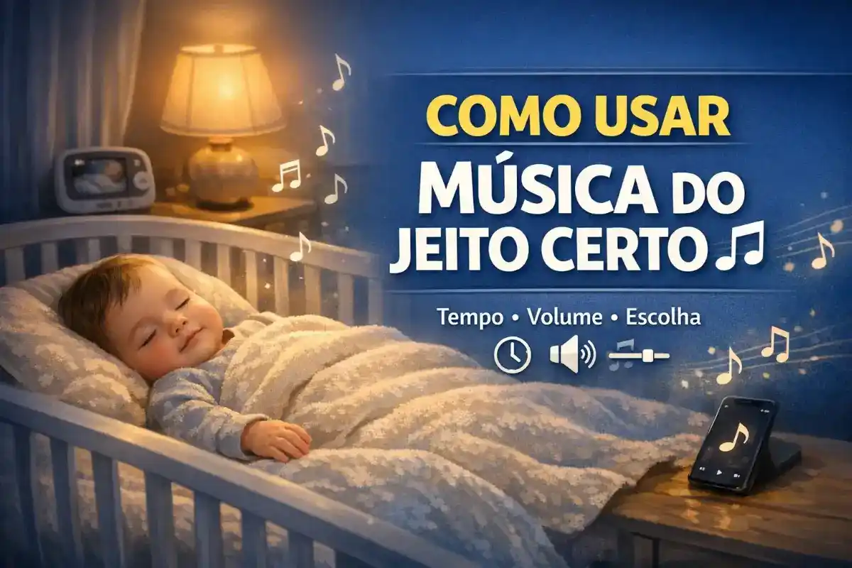 Música para bebê dormir: O que tocar, quanto tempo deixar e qual volume ideal