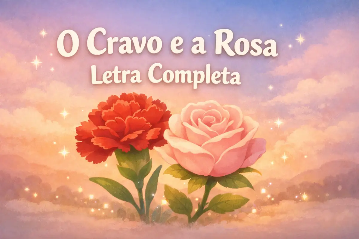 O Cravo e a Rosa Letra Completa