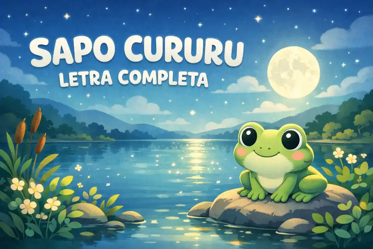 Sapo Cururu Letra Completa da Música